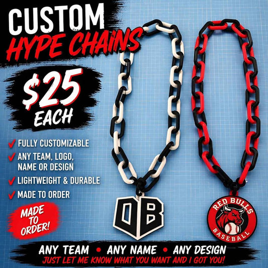 Custom 3D Printed hype Chain